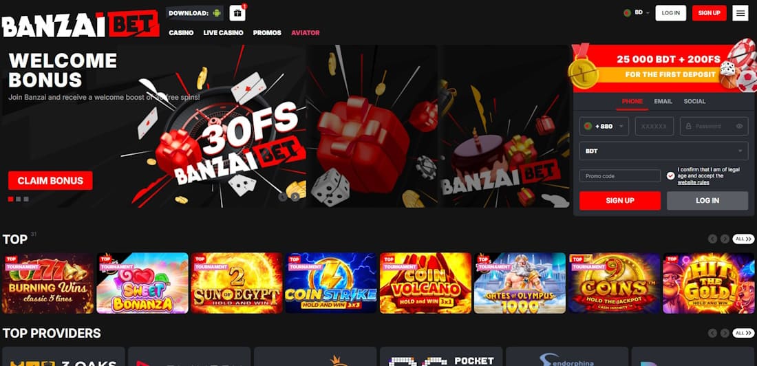 How to easily sign up for Banzai Bet casino through the official website and mobile app in Bangladesh